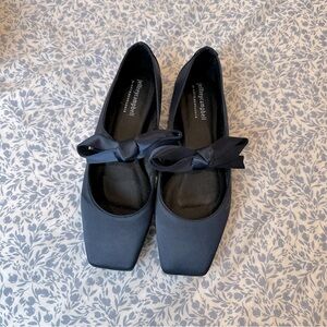 Jeffrey Campbell NWT Navy Blue Women's Shoes with Bow